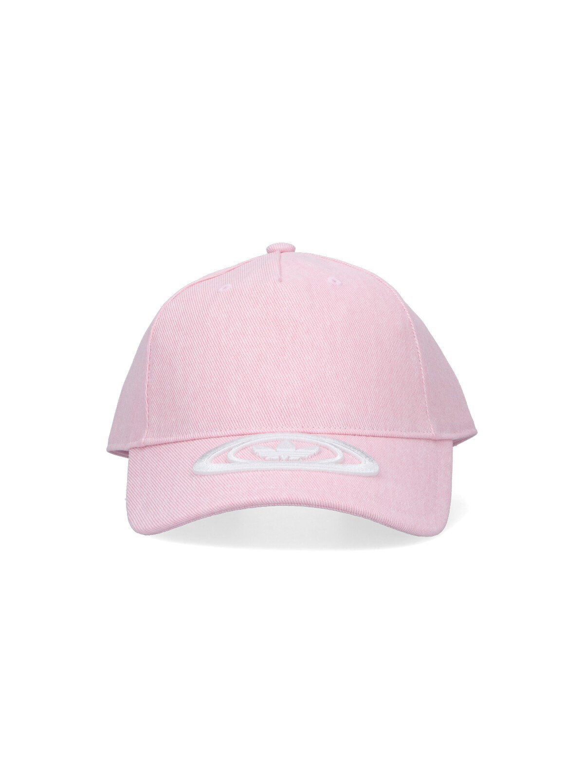 Adidas Originals Logo Baseball Cap In Pink