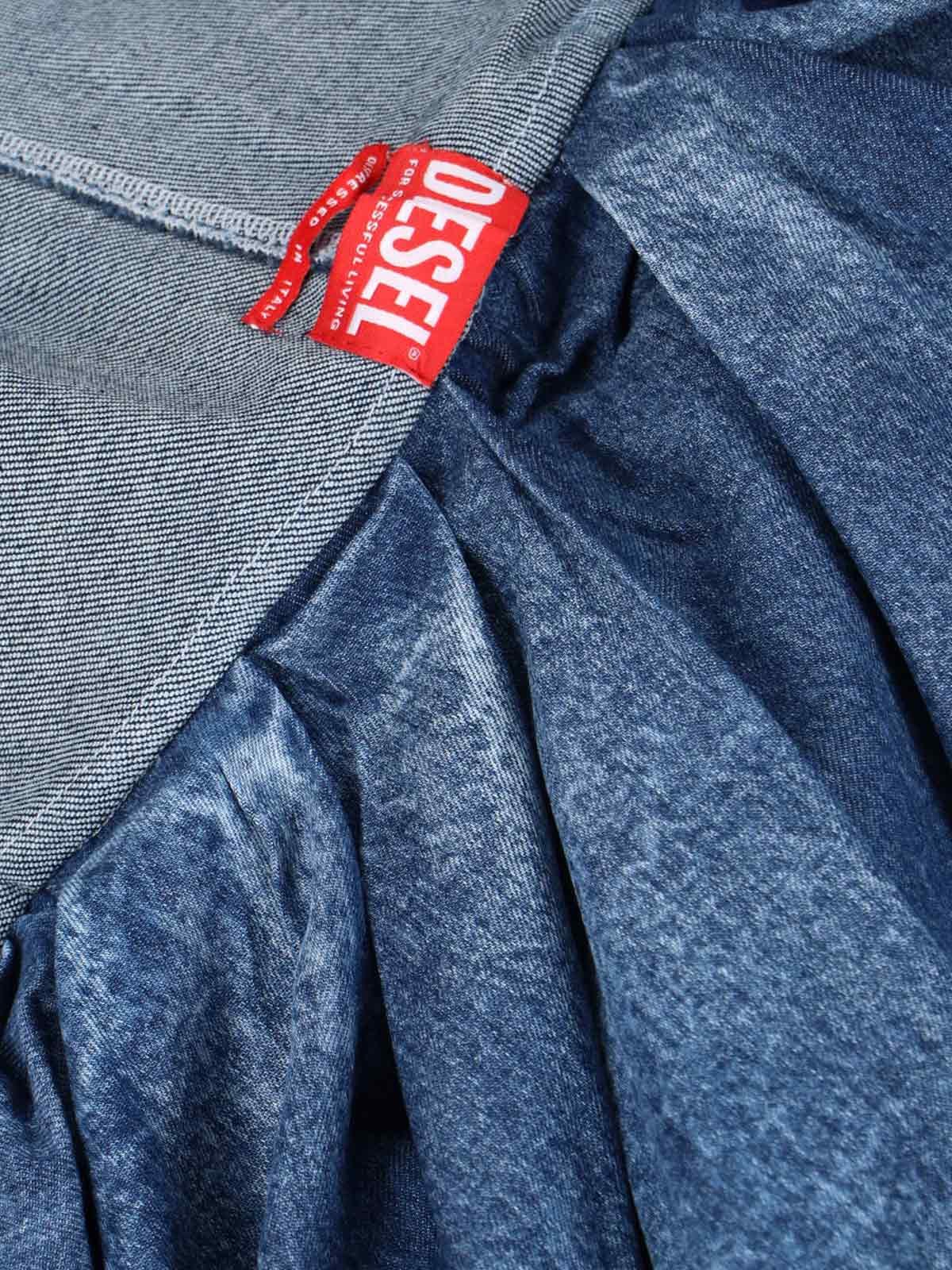 スカート Diesel Skirts Diesel Draped denim mini skirt available on SUGAR - 181581