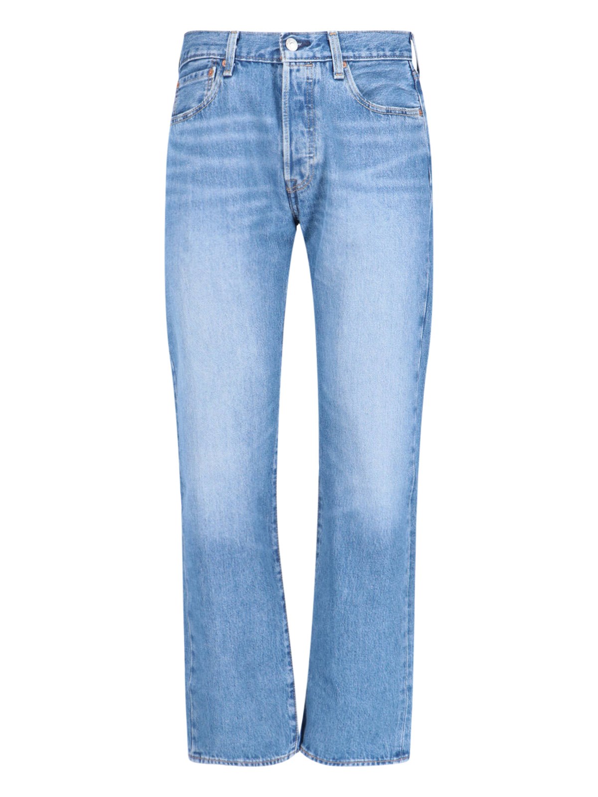 Levi's Strauss '501' Jeans In Light Blue