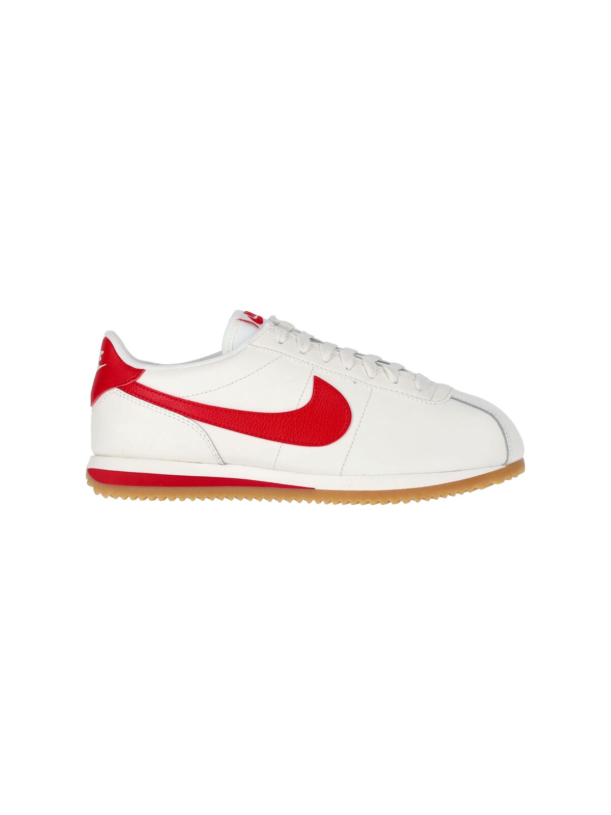 Nike Men's Cortez Leather Shoes In White