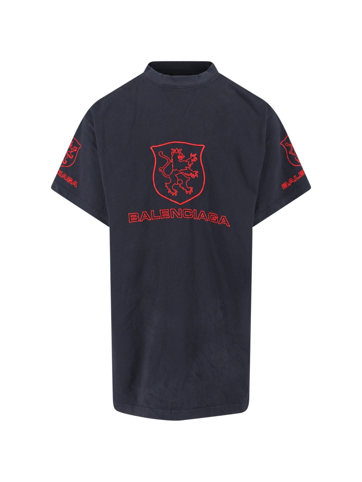 Balenciaga 'lion club' oversize t-shirt available on SUGAR