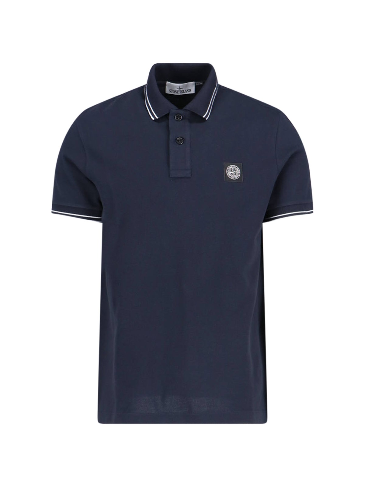 Stone Island Logo Polo Shirt