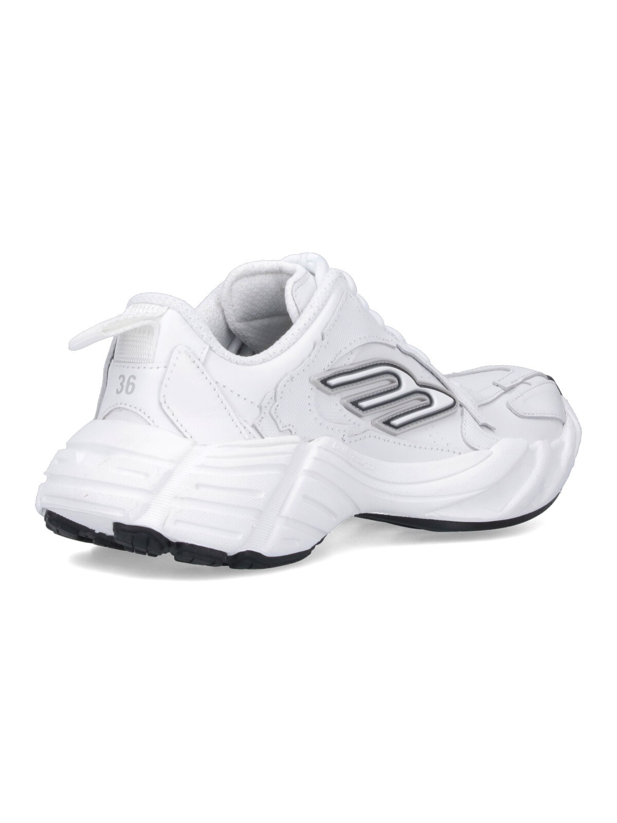 【関税込み】BALENCIAGA \"Monday Shoe\" Sneakers BALENCIAGA Monday rubber-trimmed leather sneakers | NET-A-PORTER