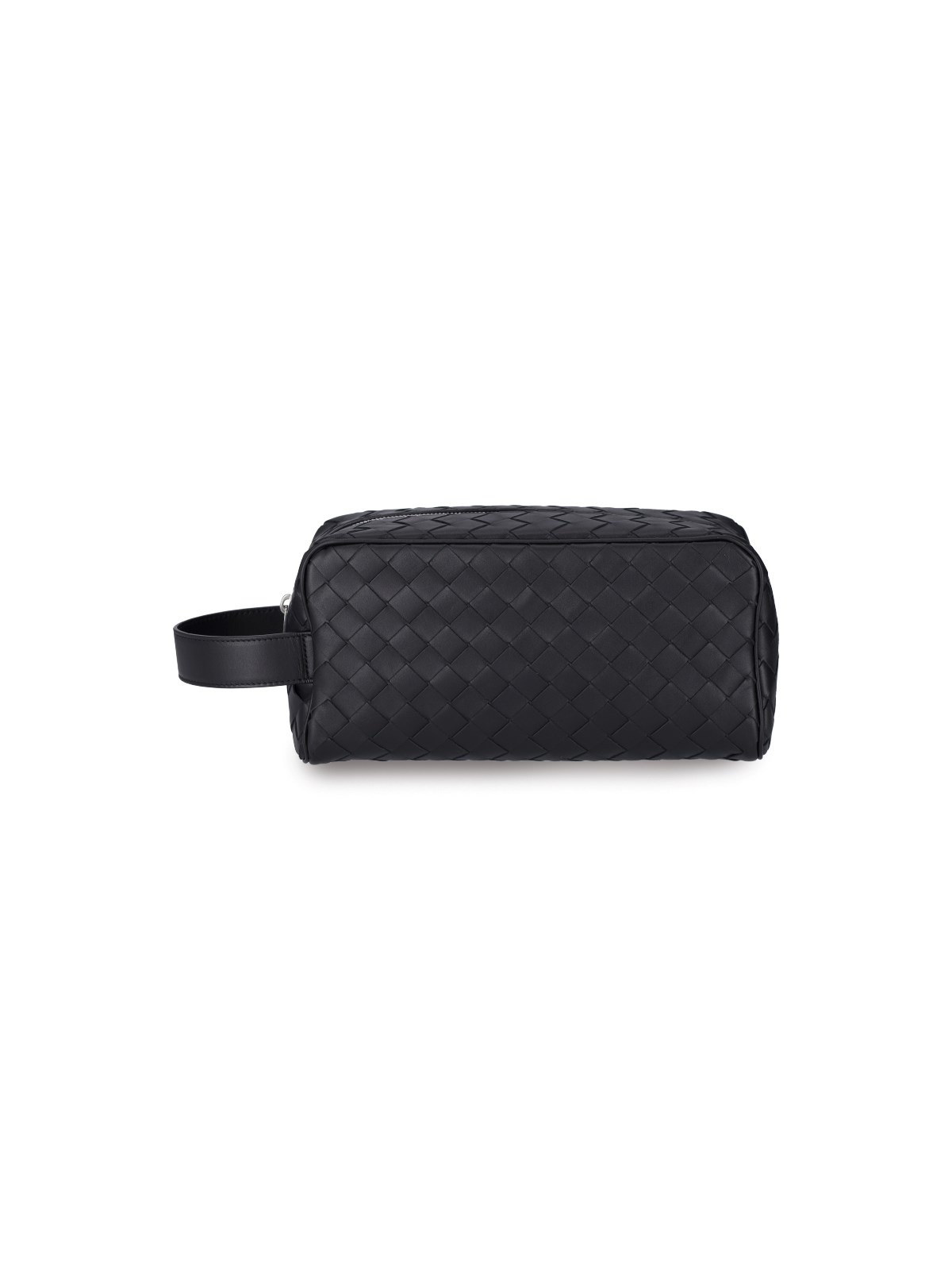 Bottega Veneta Intrecciato Pouch In Black