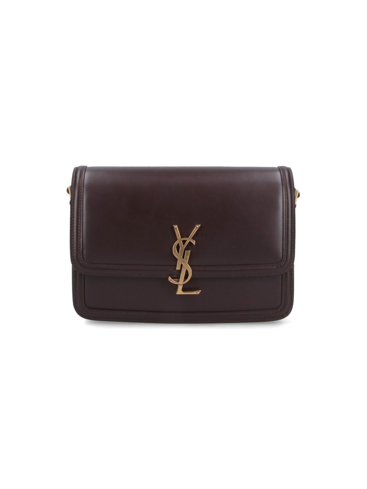 Saint Laurent Medium Crossbody Bag "solferino" In Brown