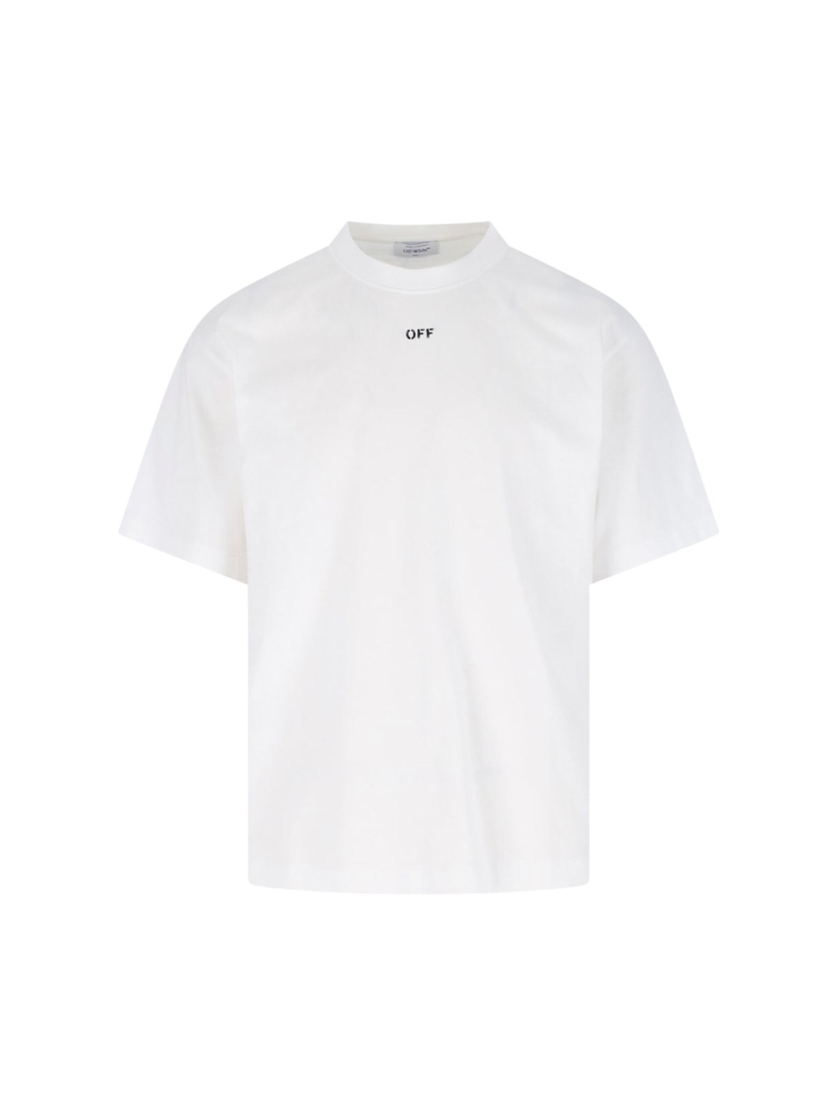 Shop Off-white "vibe Arrow" Logo T-shirt In White