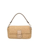 【FENDI】BAGUETTE BAG IN CROCHET VISCOSE FIBER Fendi 'baguette' crochet viscose bag available on SUGAR - 182693