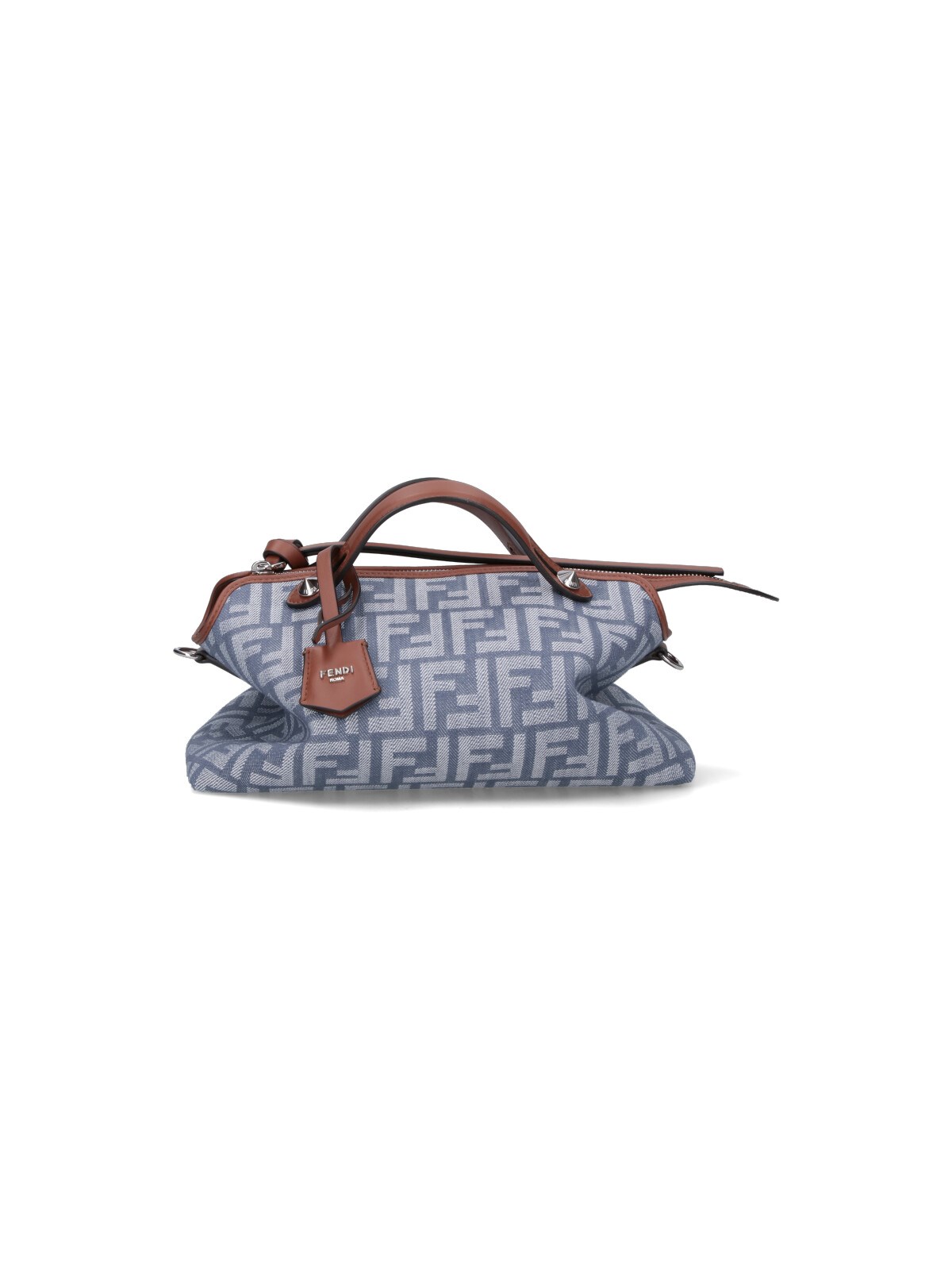 専用！【FENDI】美品！デザインベスト イタリア製 フェンディグラフィ スモール レザー ブラック | Fendi