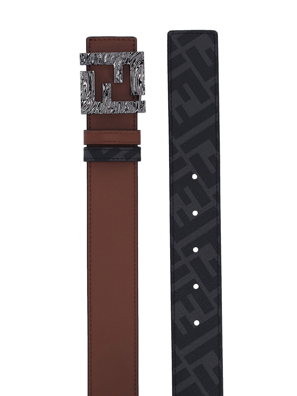 FENDI FF logo reversible belt size 95 Fendi Men main image 3