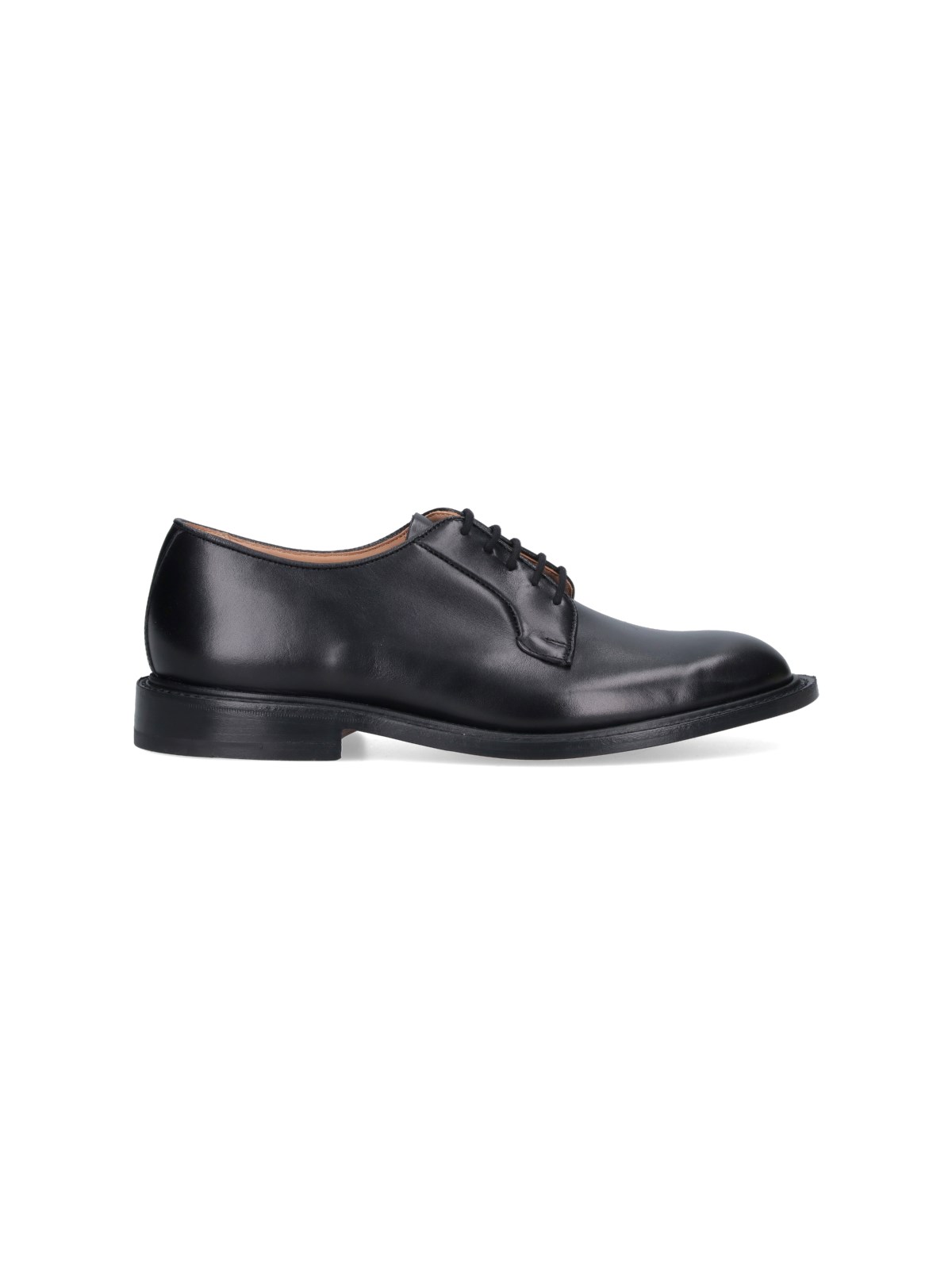 Tricker's Lace-up Business Dress Shoes In Black