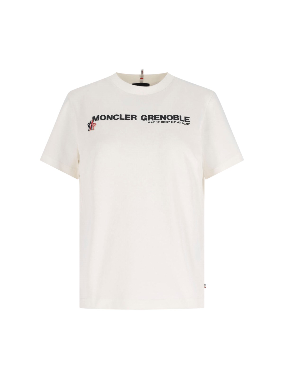 Moncler Logo-print Short-sleeve T-shirt In White