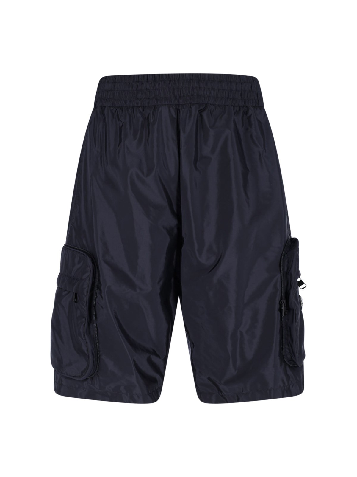 Moncler Genius Nigo Collaboration Mercedes-benz Cargo Style Shorts In Blue