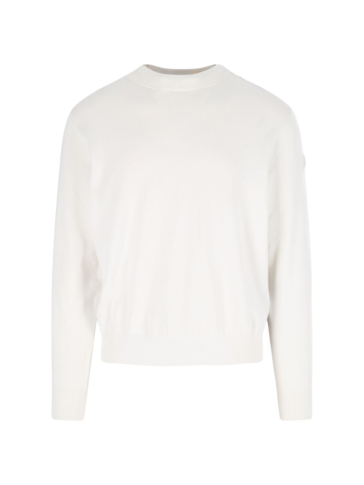 Moncler Genius 3 Moncler Mercedes-benz Designed By Nigoldeneye Cotton Sweater In White