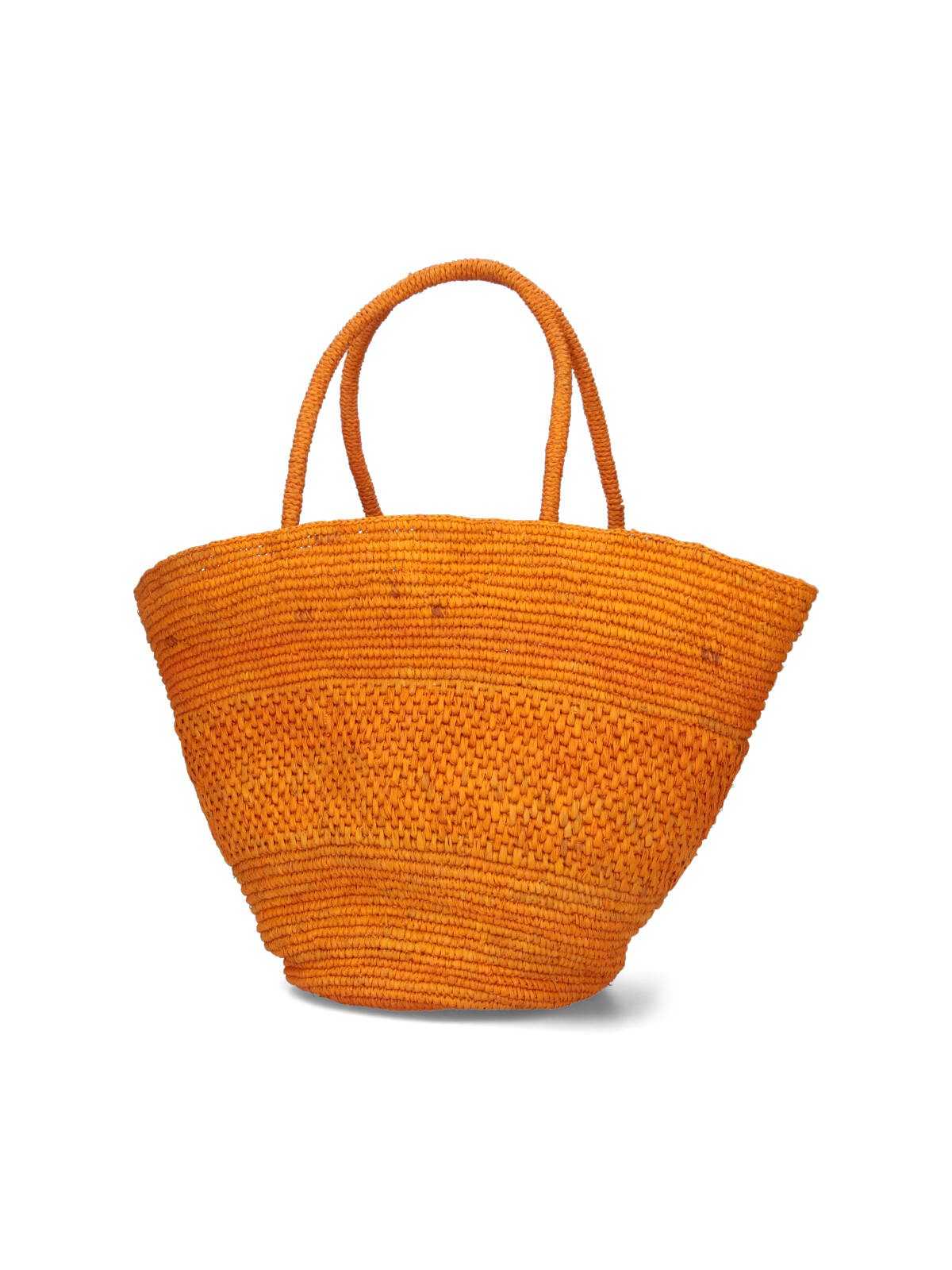 The row Raffia bag 