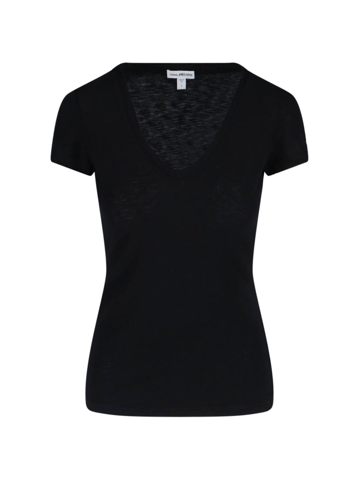 James Perse T-shirts And Polos In Black