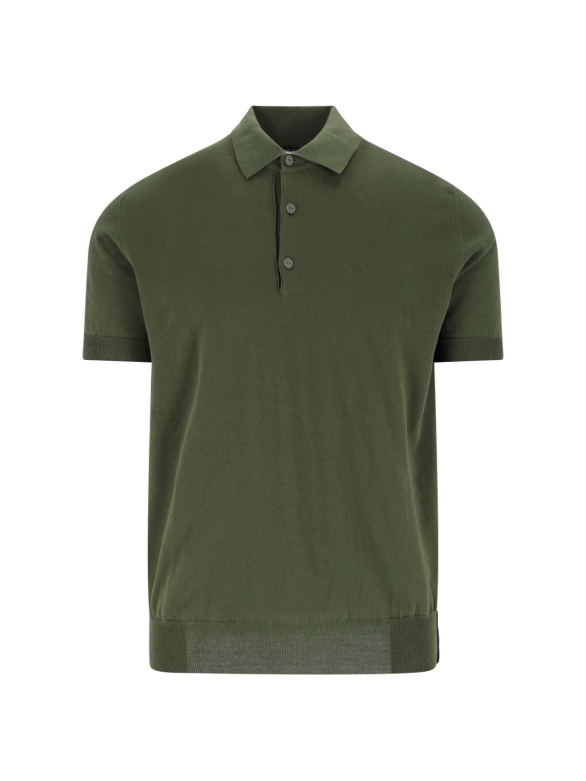 K-way K Way Pleyne Green Cotton Polo Shirt In Green