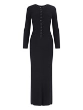 Nili Lotan Women's Roxy Knit Dress Black, M Nili Lotan Women's Roxy Knit Dress Black, M