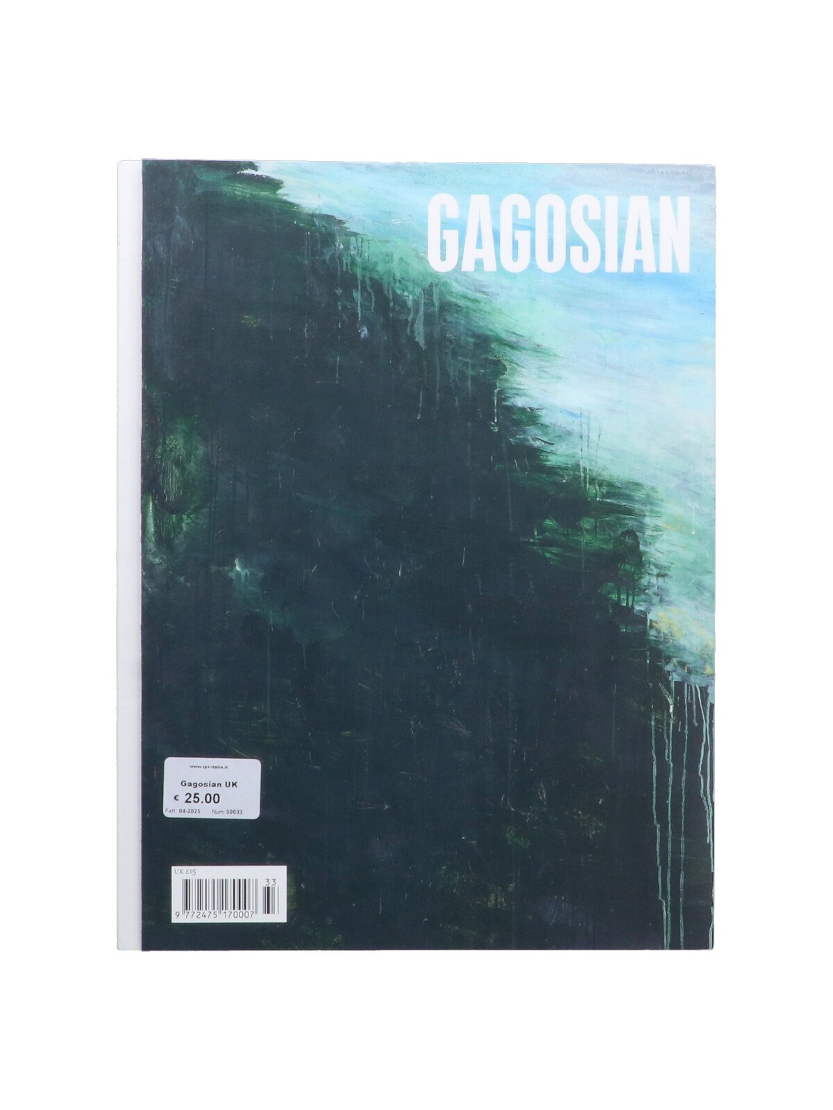 Magazine Gagosian Quarterly Issue 33 In Multi