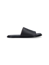 サンダル Loewe Paula'S Ibiza Loewe Anagram Flex Slide Sandals In Smoo Shop Loewe - LOEWE x Paula's Ibiza Flex Anagram Leather