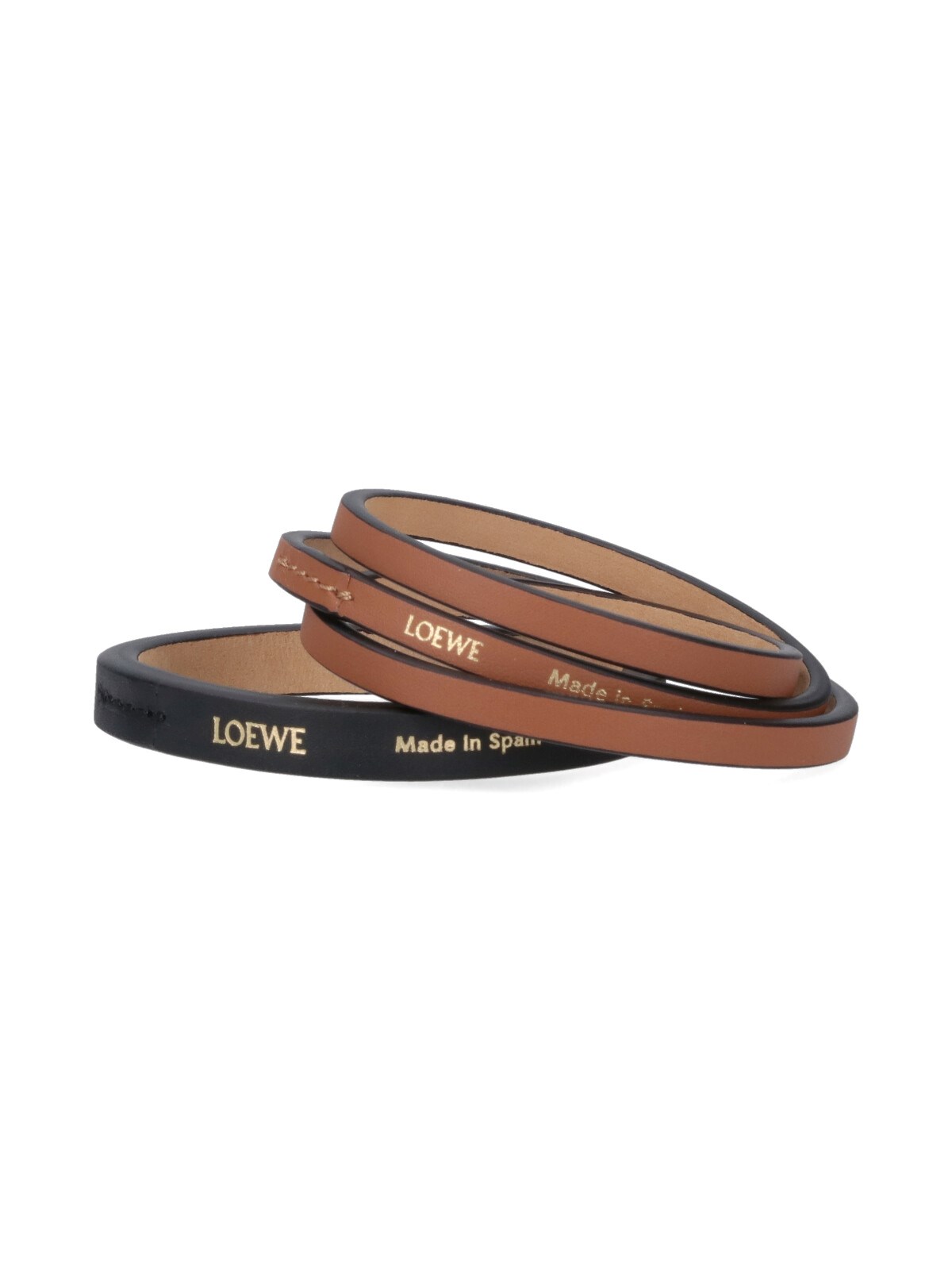 ブレスレット Loewe Loewe Paulas Ibiza Wrap Bracelet LOEWE + Paula's Ibiza Twist embellished leather wrap