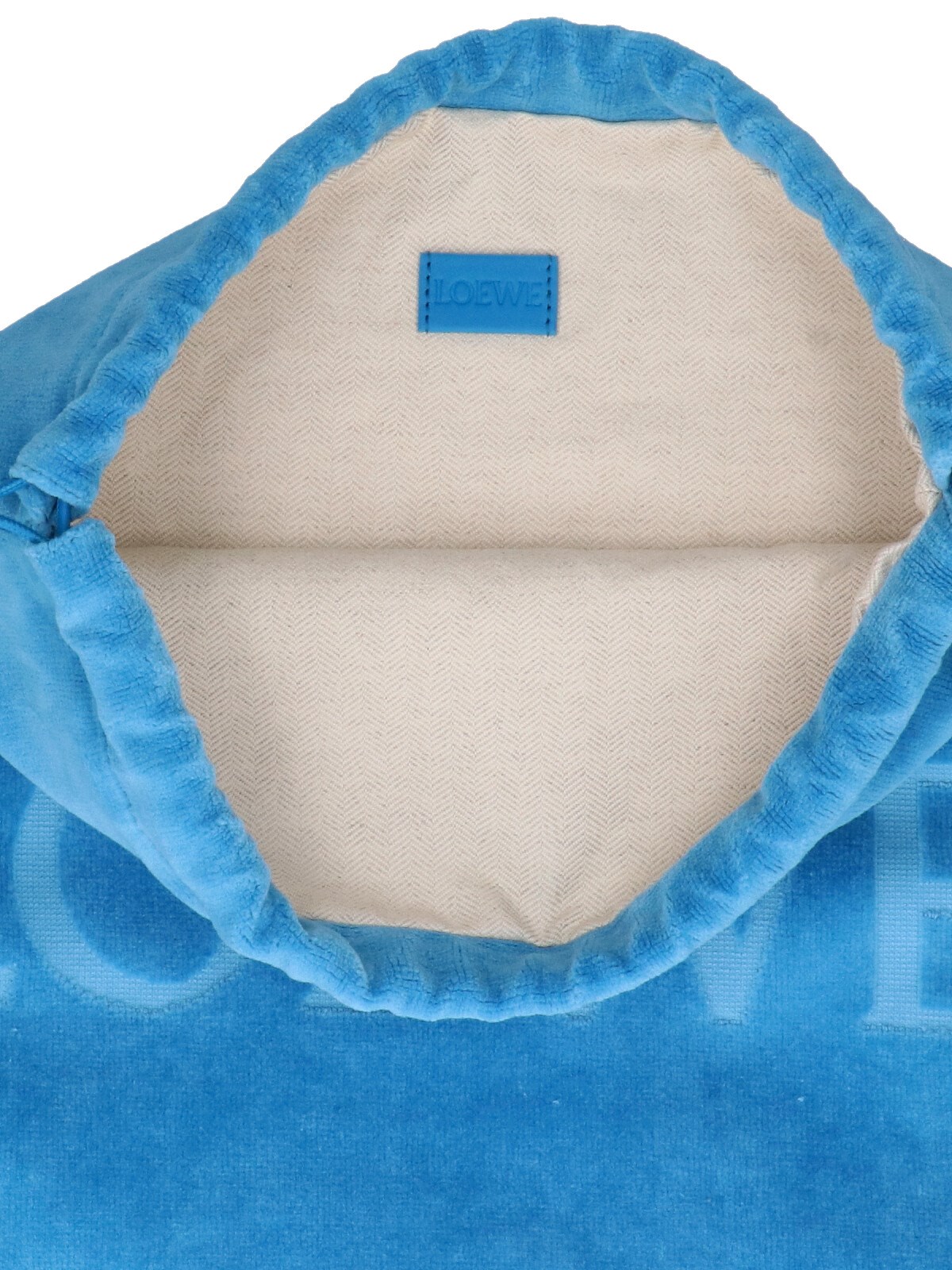 Loewe paula's ibiza Logo terry pouch available on SUGAR - 183658
