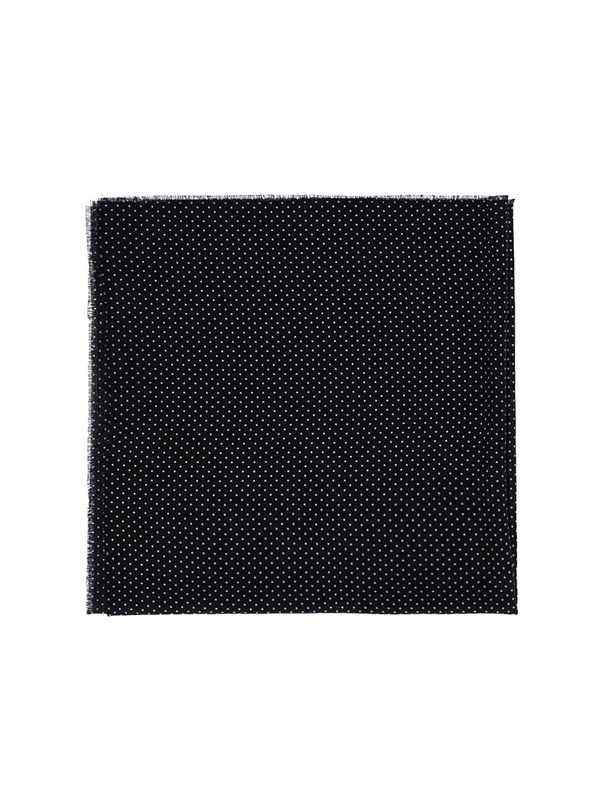 Destin Polka-dot Scarf In Black