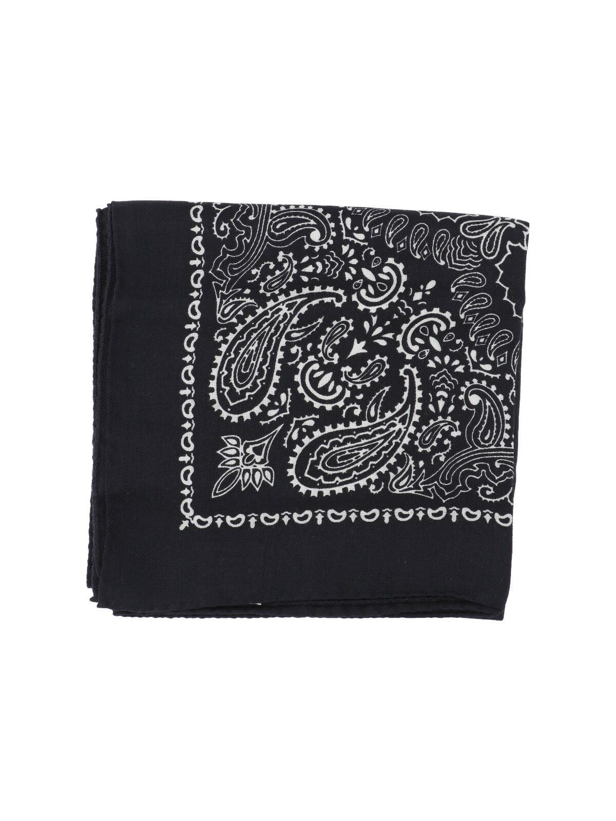 Destin Judy Paisley Bandana Scarf In Black