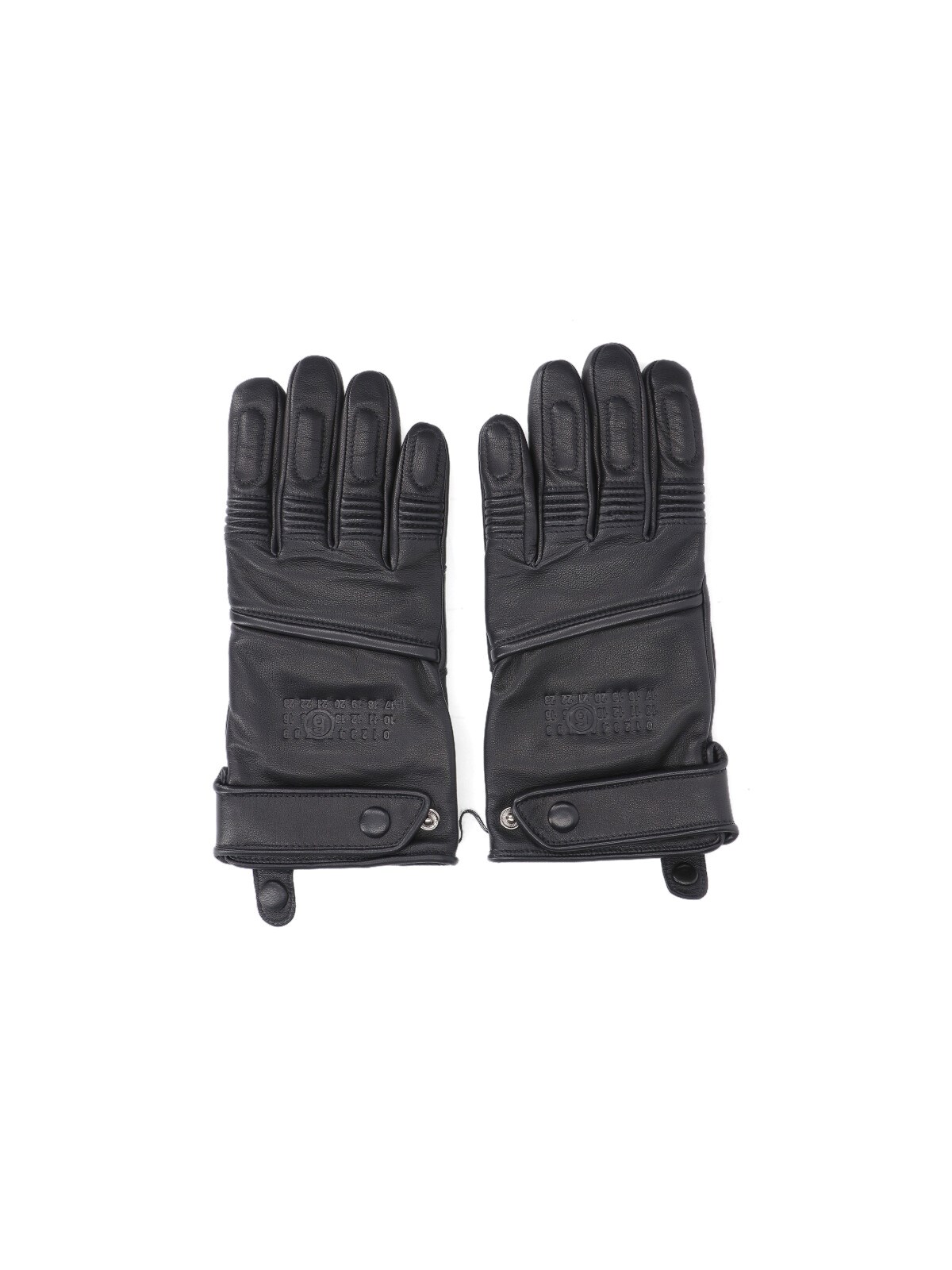 Mm6 Maison Margiela Gloves Blacks And Greys In Black