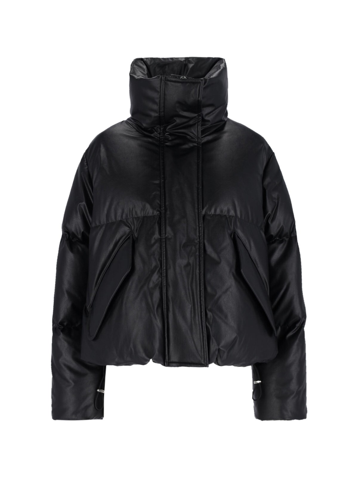 Mm6 Maison Margiela Pleather Puffer Jacket