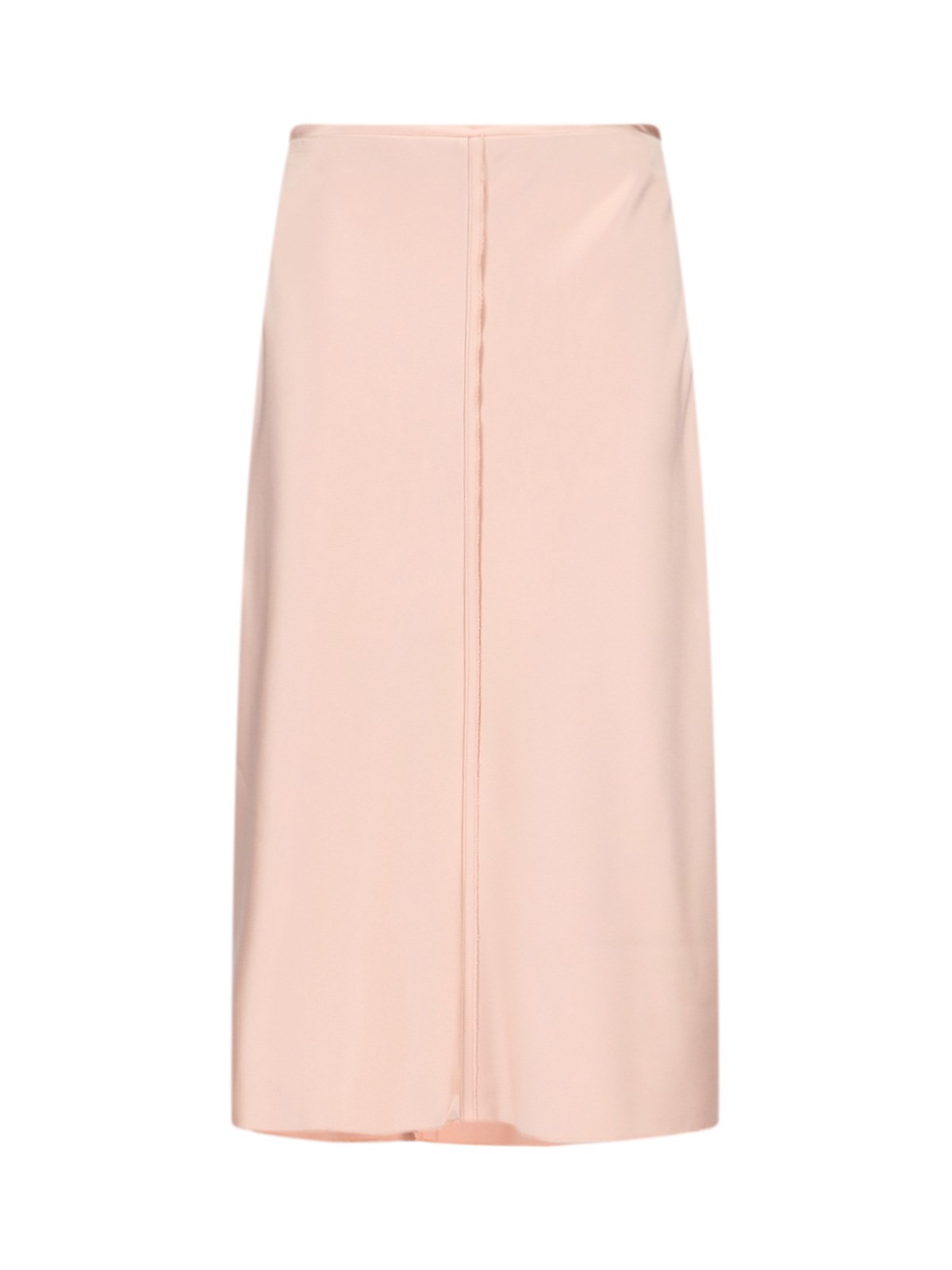 Ami Alexandre Mattiussi Midi Skirt In Pink