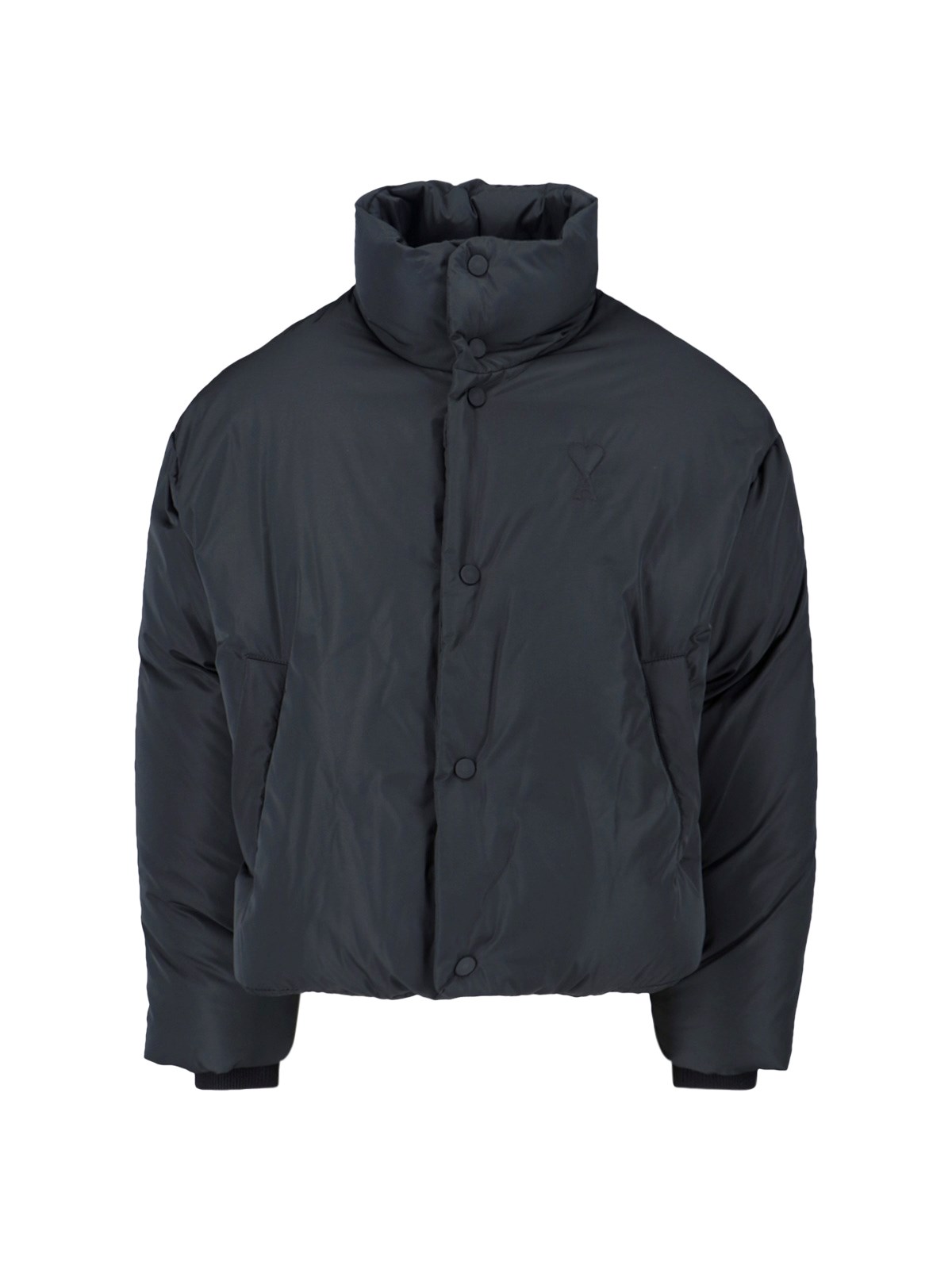 Ami Alexandre Mattiussi Versatile Jacket Featuring Adjustable Elements In Black