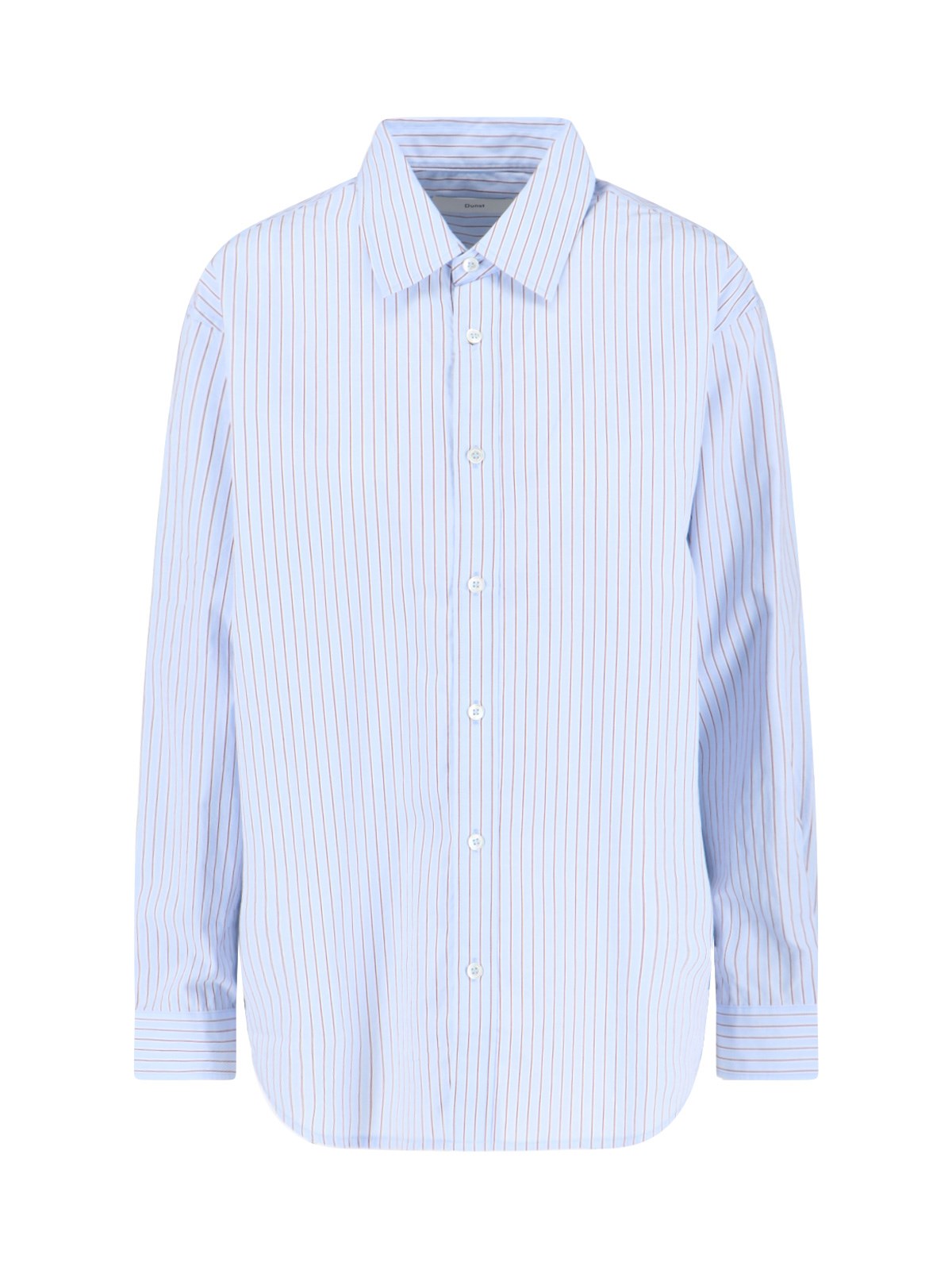 Dunst Blue Paperly Oversized Shirt In Blue