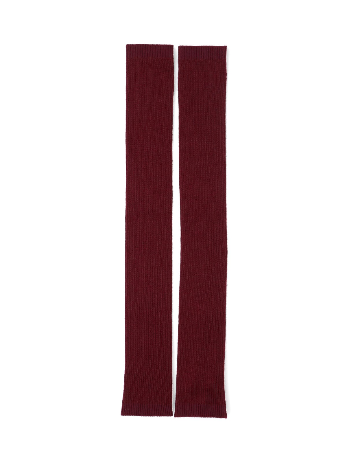 Sa Su Phi Cashmere And Wool Gloves In Red