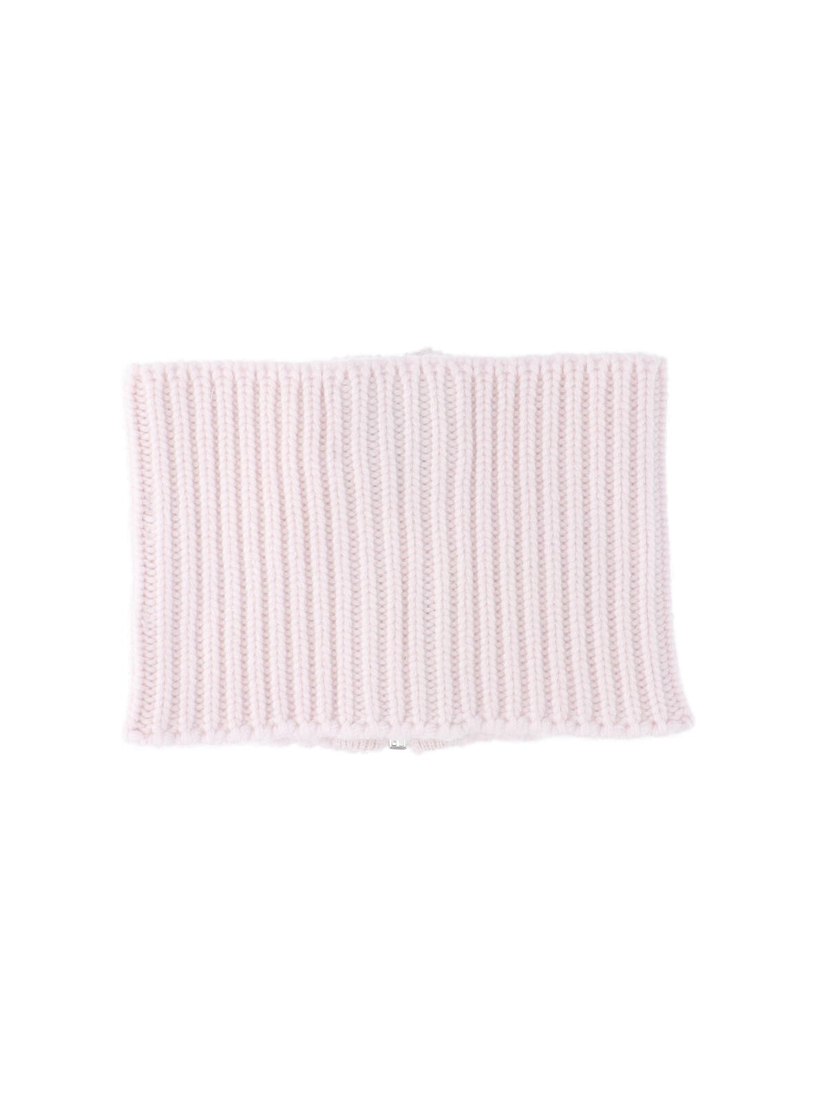 Sa Su Phi Ribbed-knit Zip-fastening Neckwarmer Scarf In Pink