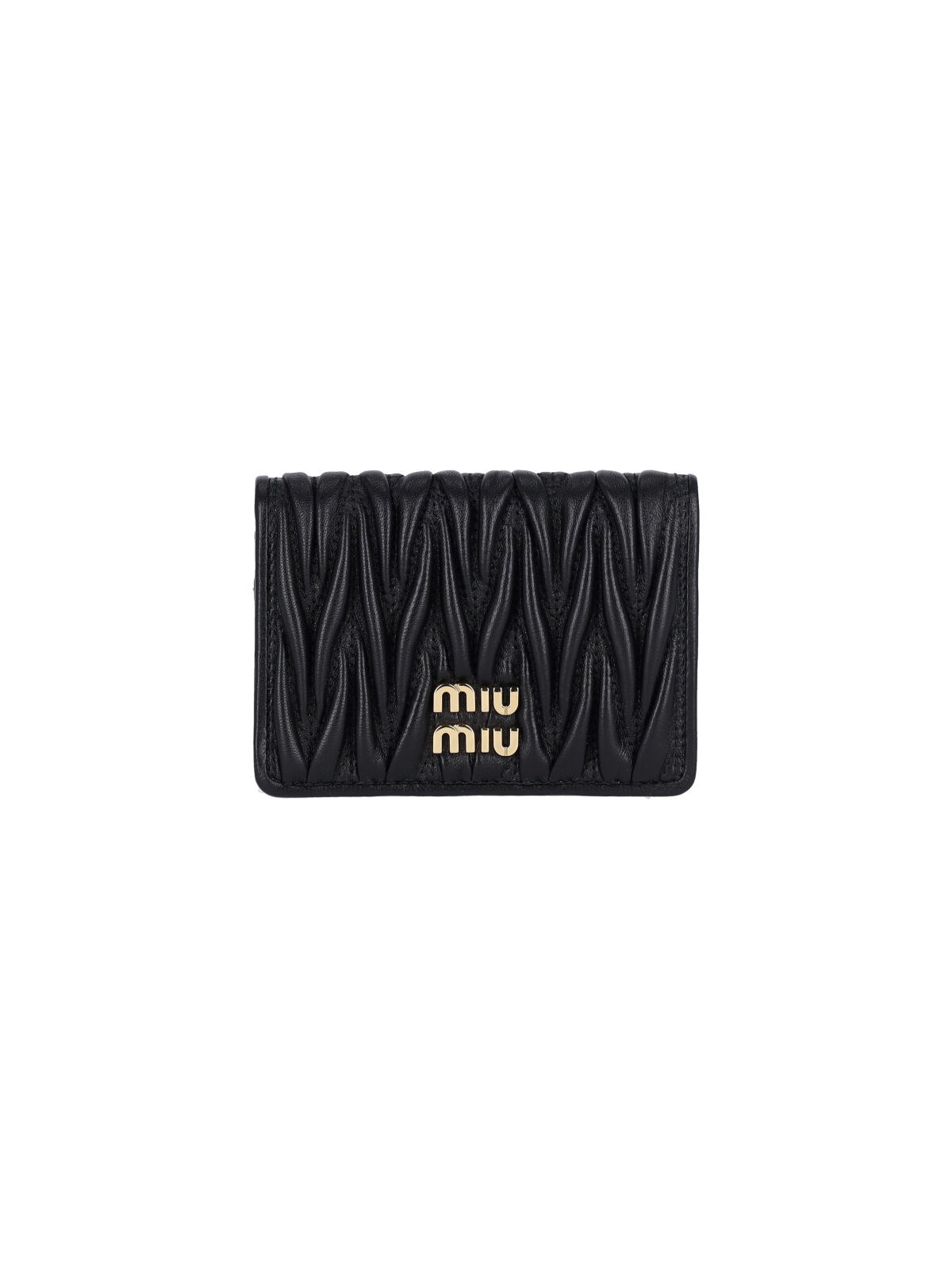 Miu Miu Logo Book Wallet