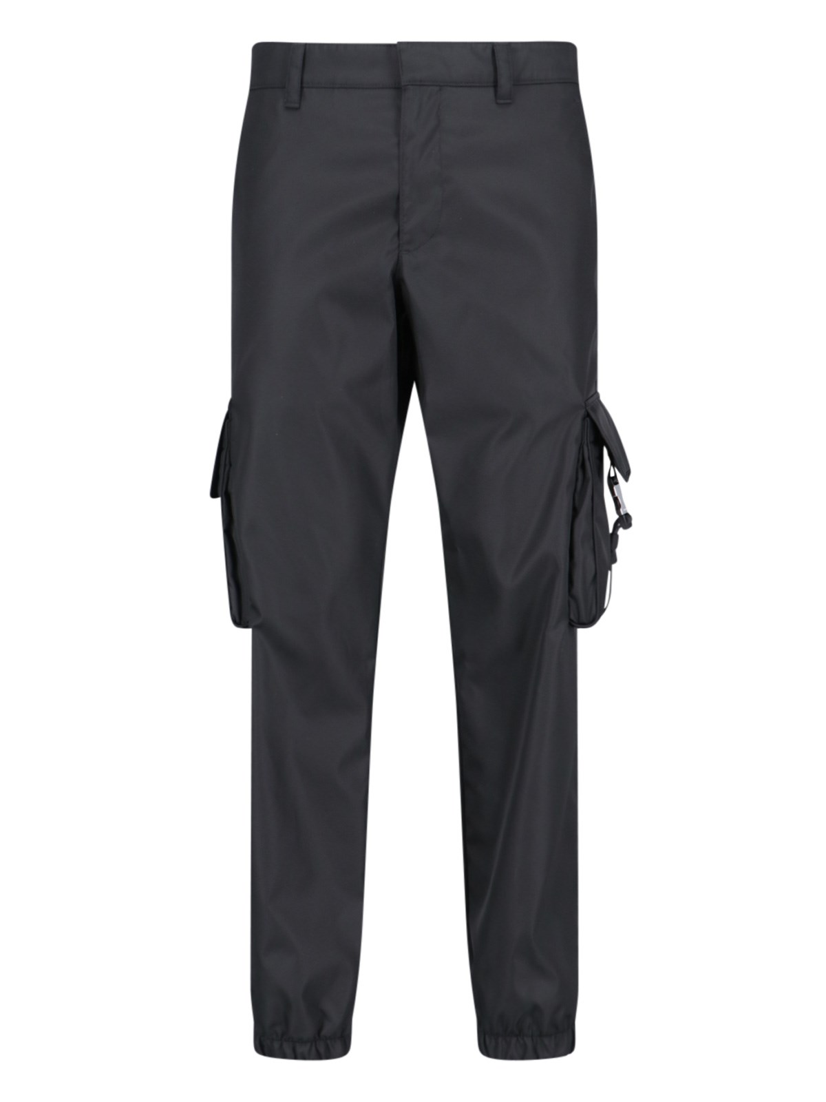 Prada Men Re-nylon Trousers In Blue