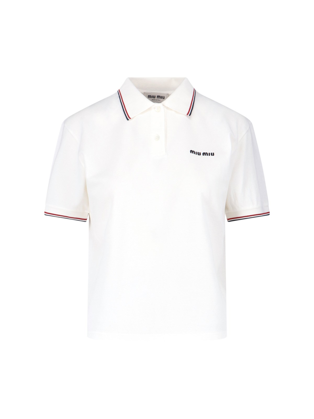 Miu Miu Logo Polo Shirt