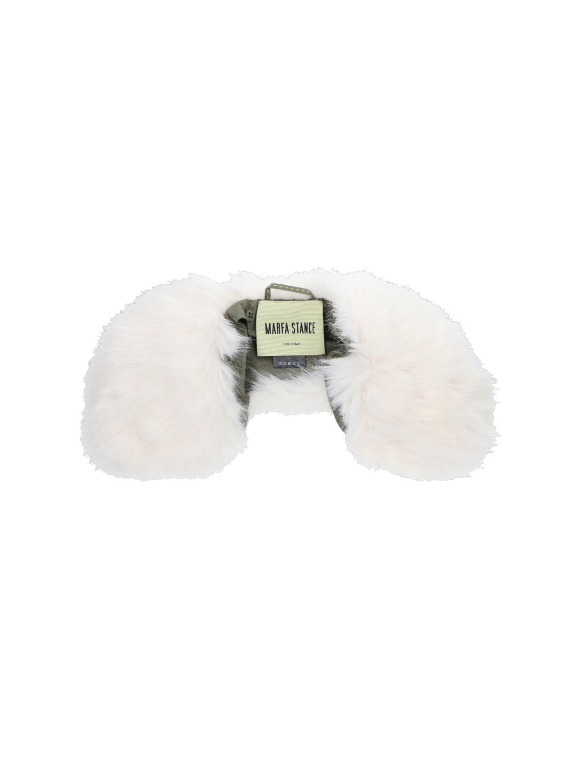 Marfa Stance Faux Fur Collar In White