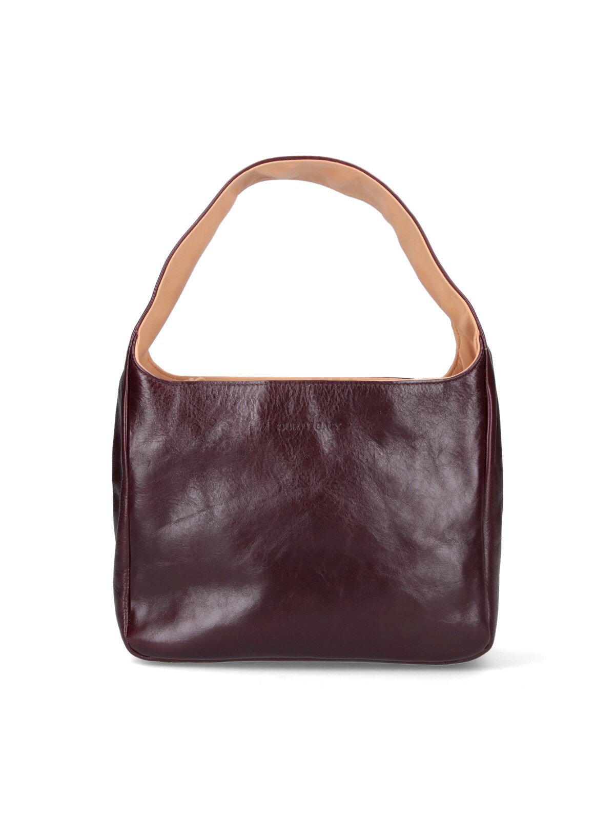 Our Legacy Chic Shoulder Bag Single Handle In Purple