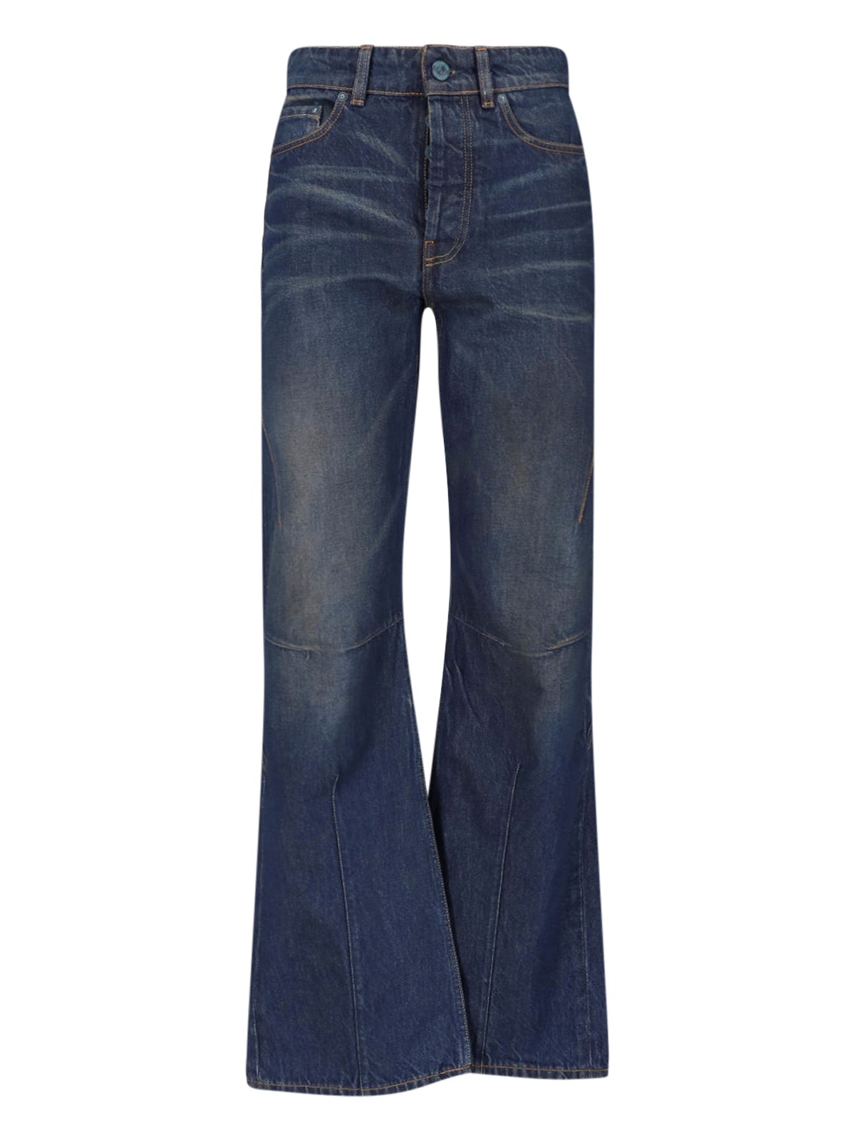 Our Legacy Women's Blue Flared Jeans "Moto Cut"