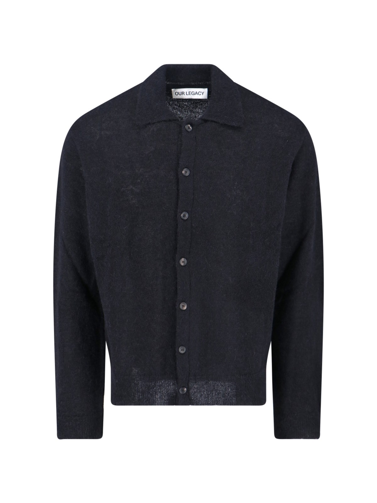 Our Legacy Button Cardigan In Black