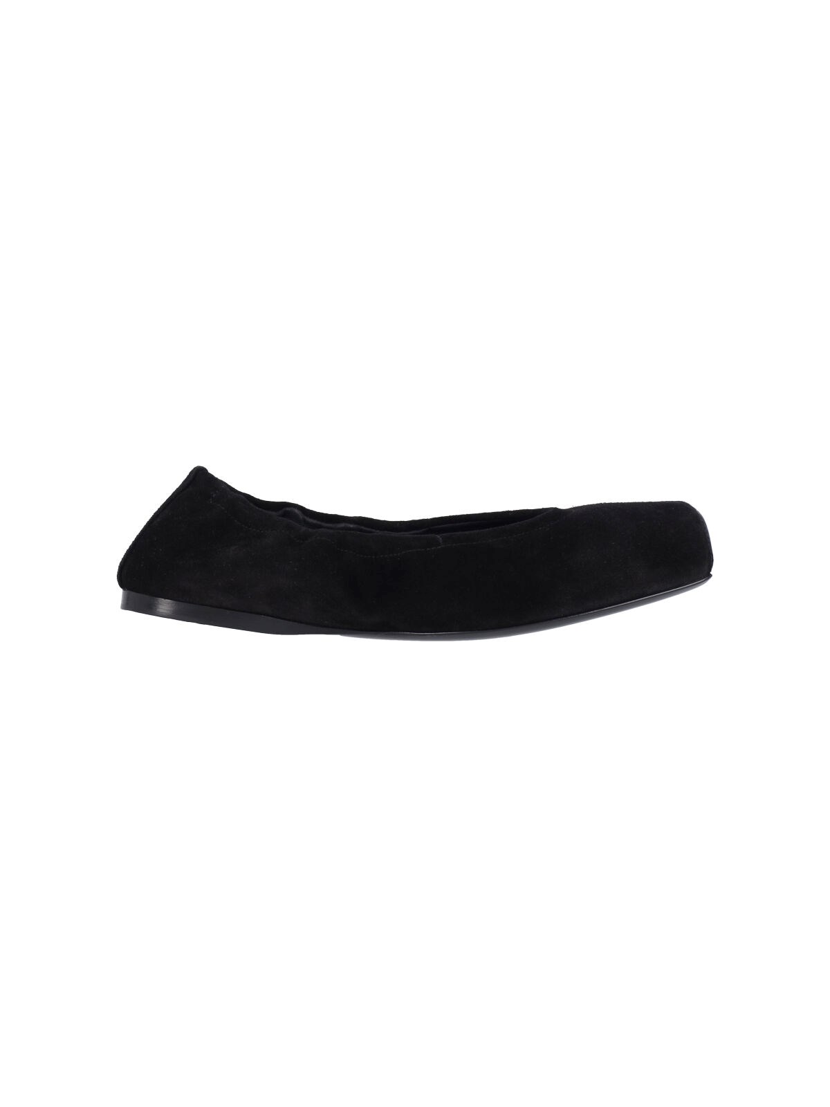 Alaïa Alaia Women Ballet Flats Suede Ballerinas In Black
