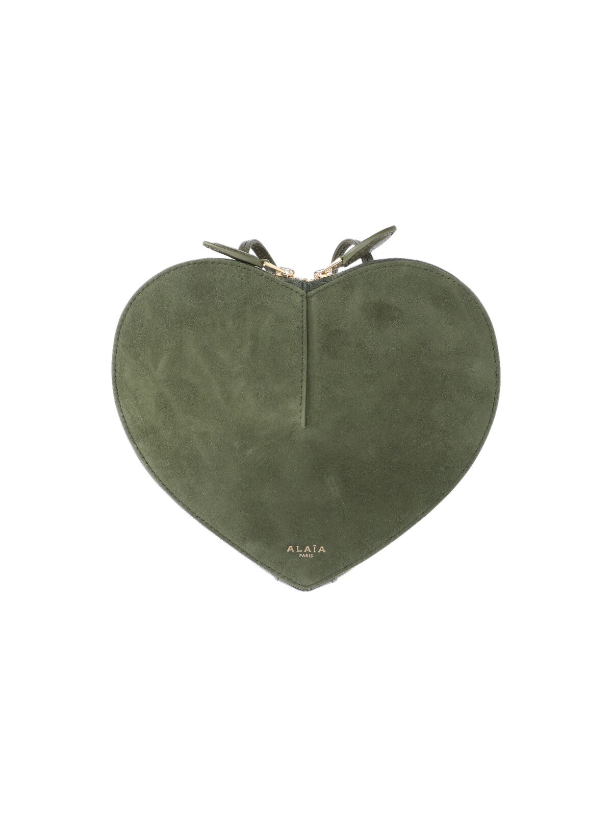 Alaïa "le Caur" Crossbody Bag In Green