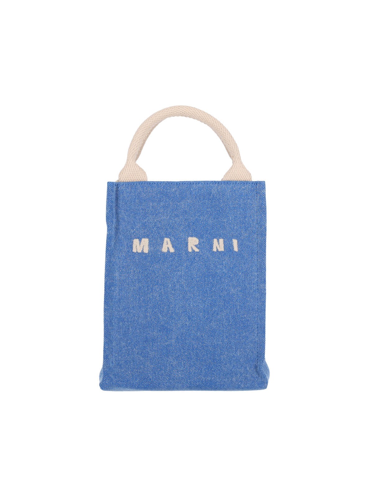 Marni Shopper Bag With Shoulder Strap And Top Handles