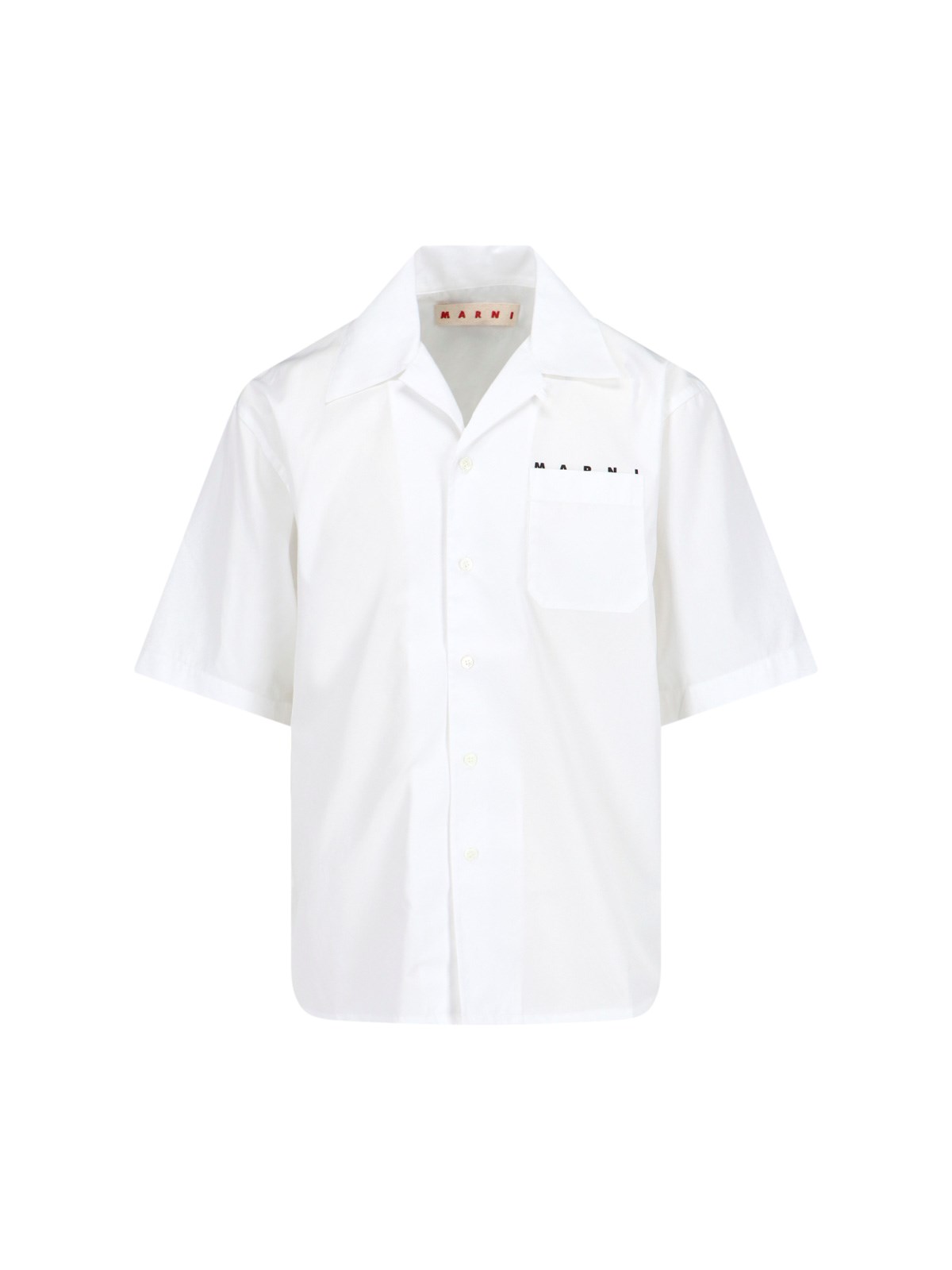 【送料&関税込】Marni Logo Bowling Shirt Marni Logo bowling shirt available on SUGAR - 184600