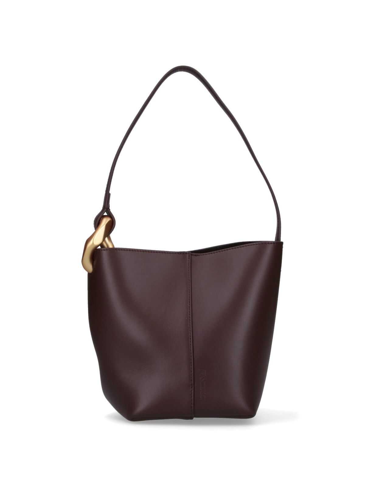 Jw Anderson 'corner' Small Shoulder Bag In Brown