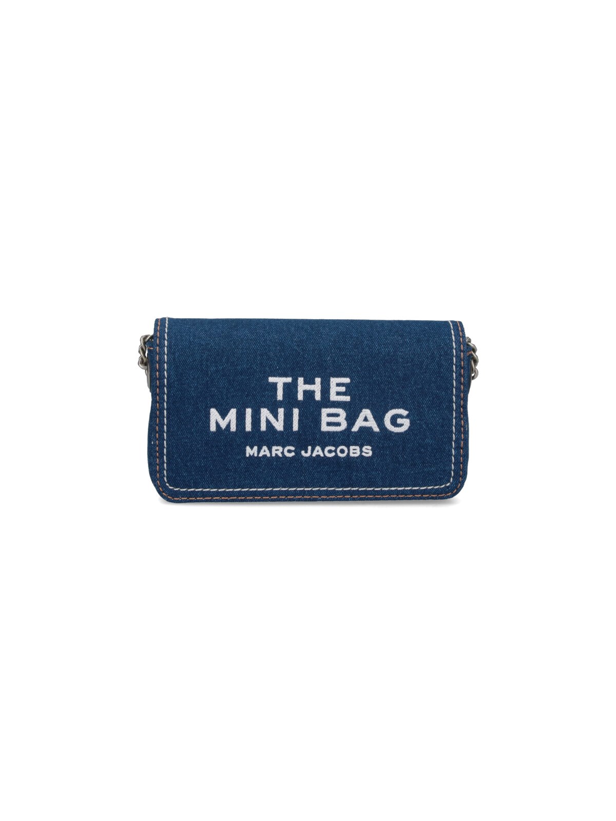 Marc Jacobs The Denim Chain Dark Wash Mini Cross-body Bag