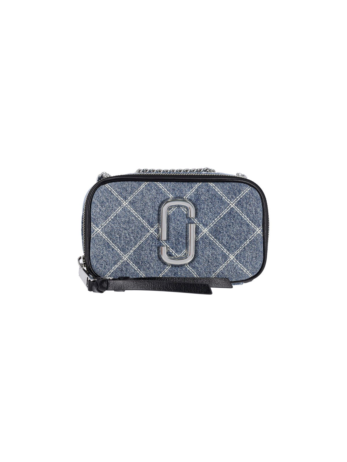 Marc Jacobs The Bi-color Snapshot Crossbody Bag In Blue