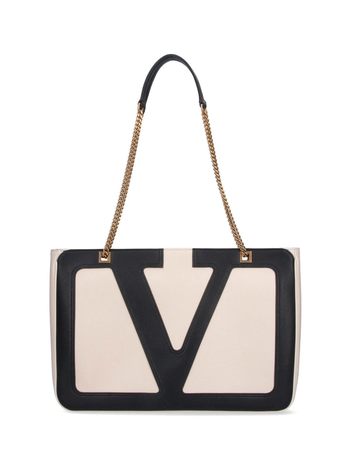 Valentino Viva Superstar Medium Tote Bag In White