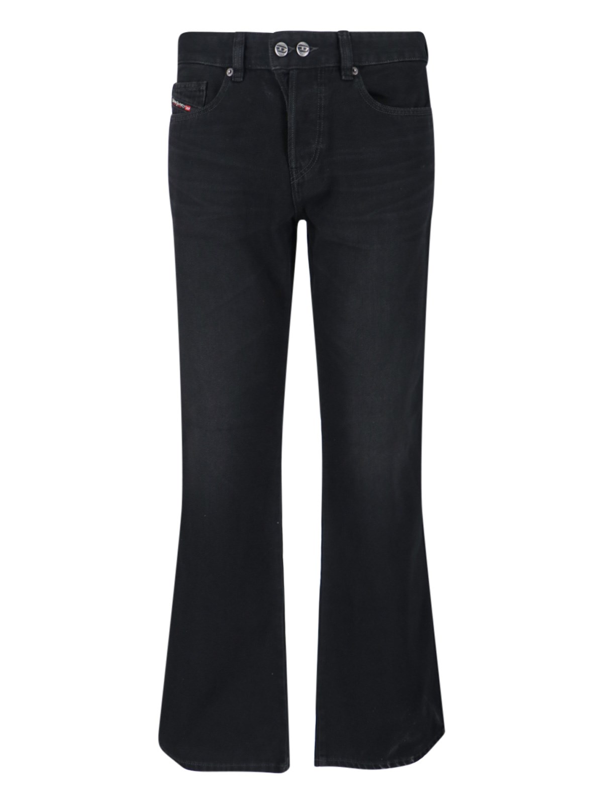 Diesel '1998 D-buck' Bootcut Jeans In Black